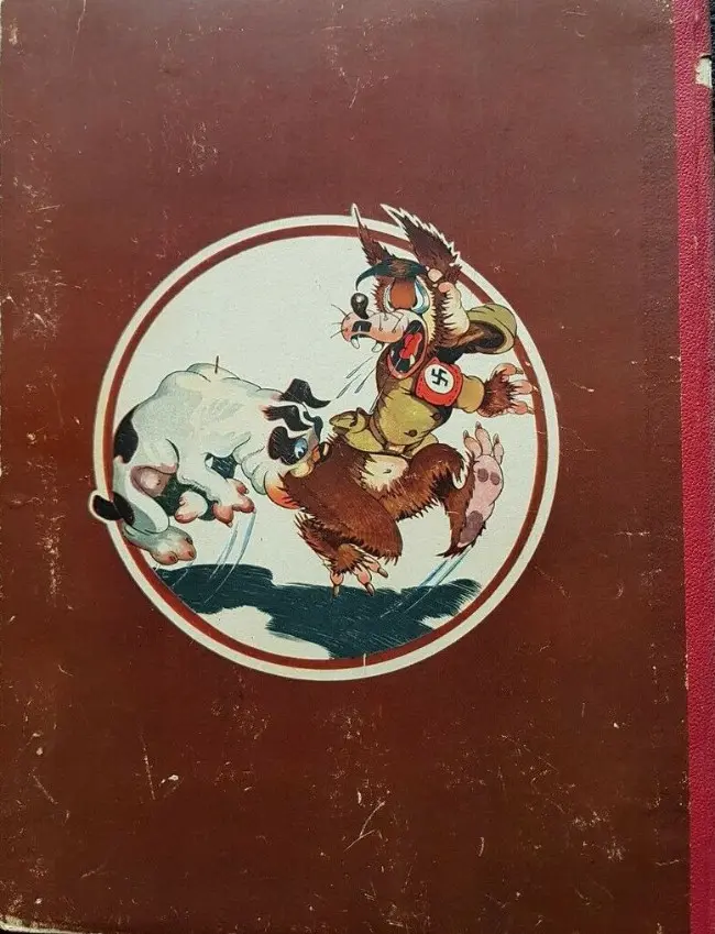 Verso de l'album La Bête est morte ! - La Guerre Mondiale chez les animaux Tome 1 Quand la bête est déchaînée