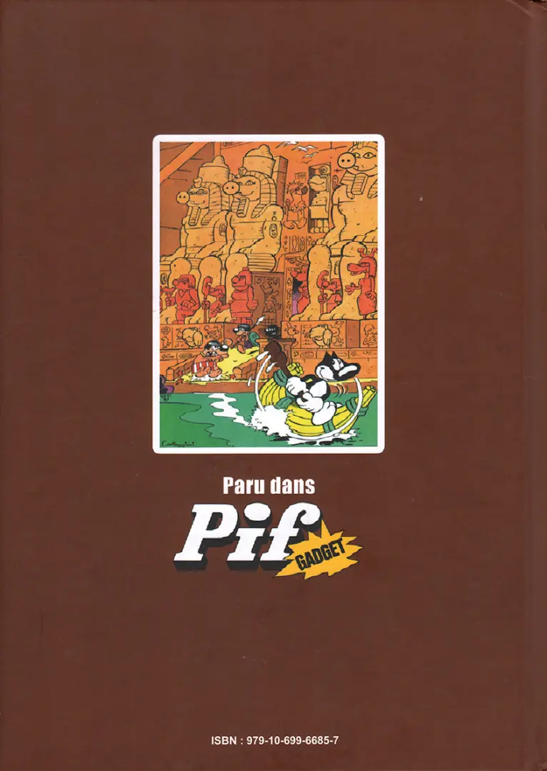 Verso de l'album Pastis