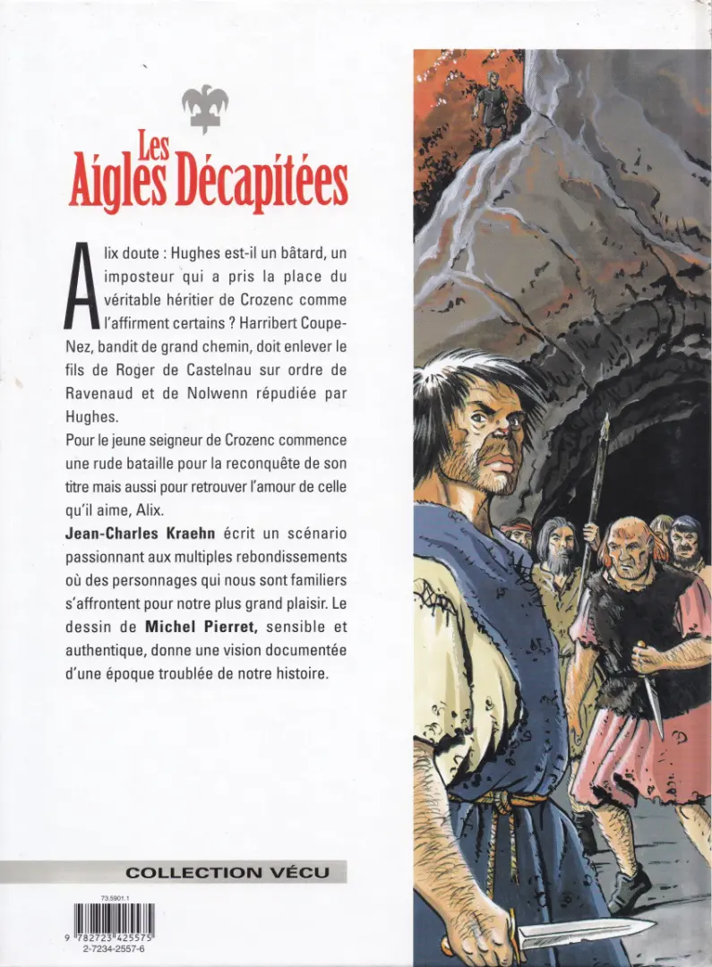 Verso de l'album Les Aigles décapitées Tome 9 L'otage