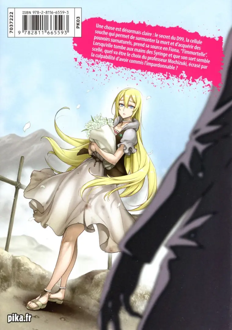 Verso de l'album Triage X 22
