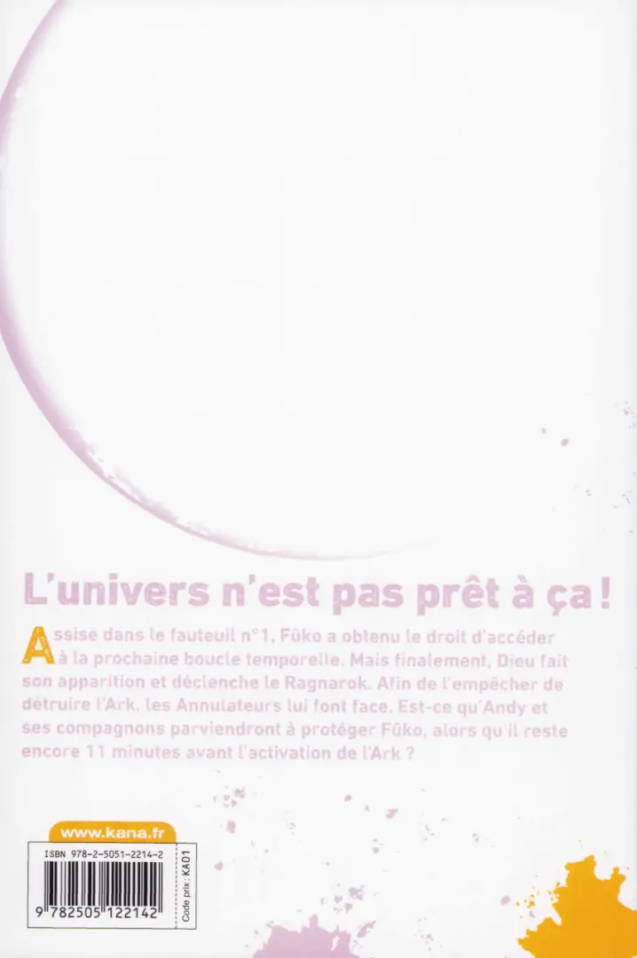 Verso de l'album Undead Unluck 15