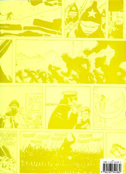 Verso de l'album Corto Maltese Tome 6 La Maison dorée de Samarkand