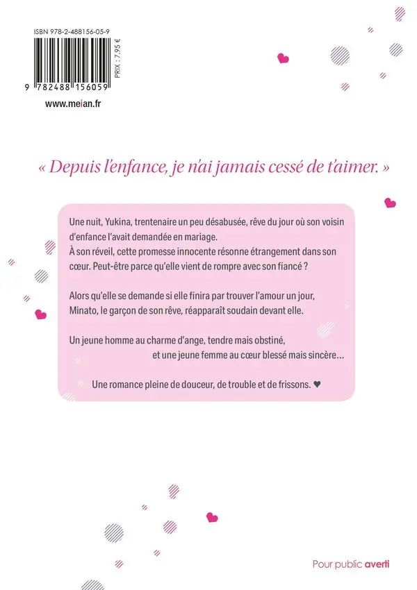 Verso de l'album Alors, sois tout à moi