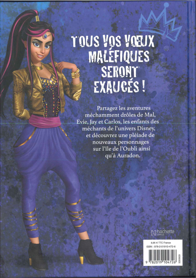 Verso de l'album Descendants - Génération Méchants Tome 1 Vœu exaucé - Tome 1