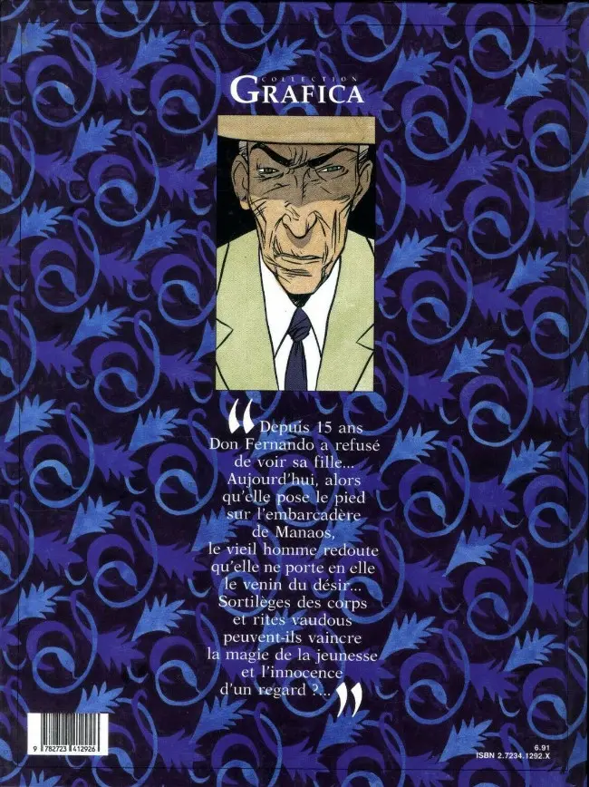 Verso de l'album Eva Medusa Tome 1 Toi, le venin