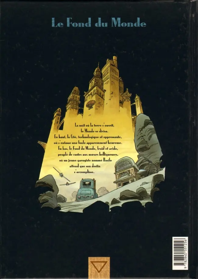 Verso de l'album Le Fond du monde Tome 1 Mademoiselle H