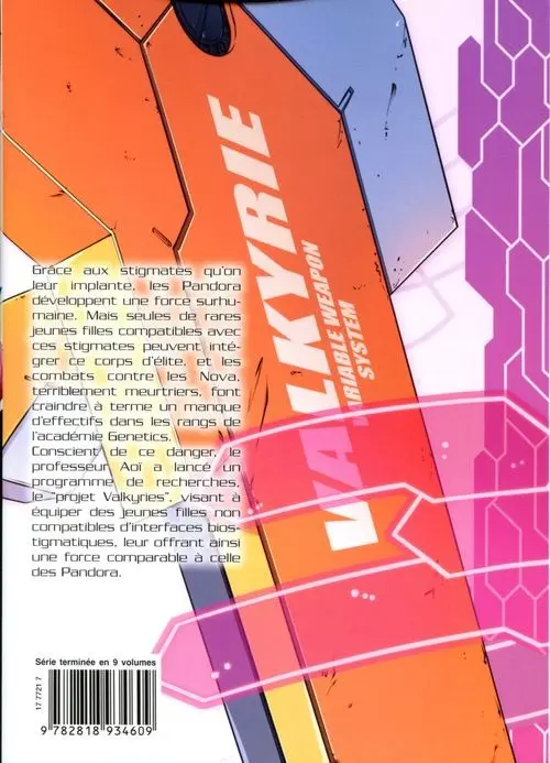 Verso de l'album Freezing : Zero 8