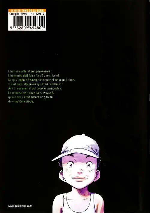Verso de l'album 21st Century Boys Edition Deluxe