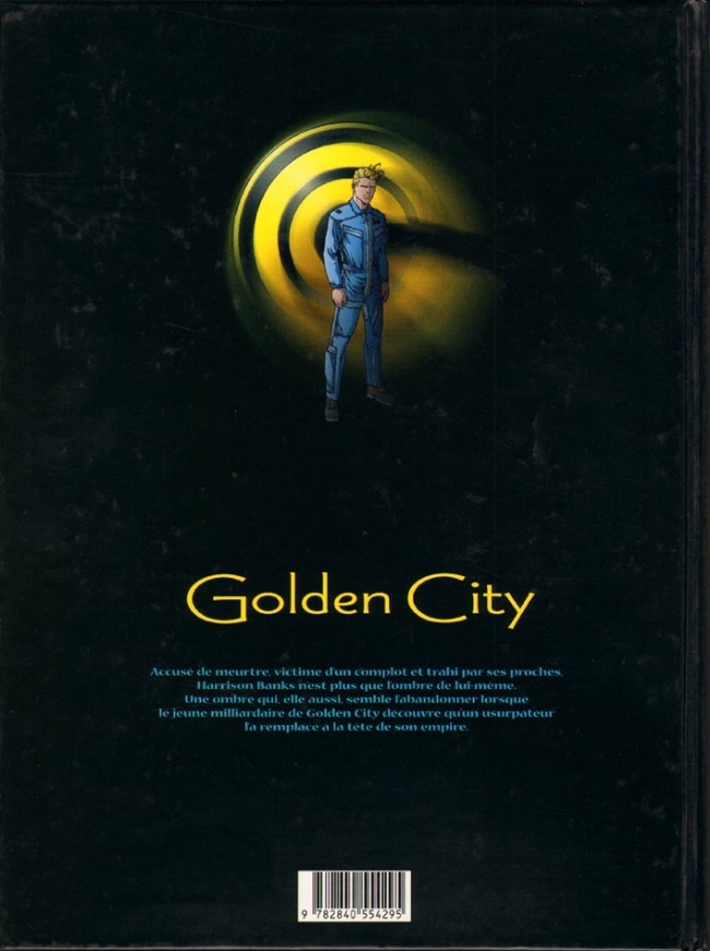 Verso de l'album Golden City Tome 2 Banks contre Banks