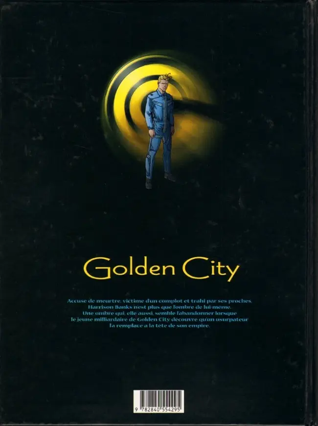 Verso de l'album Golden City Tome 2 Banks contre Banks