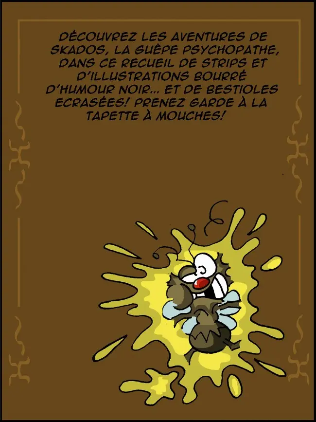 Verso de l'album Guêpe-ride Tome 1 Dard Vinci Code