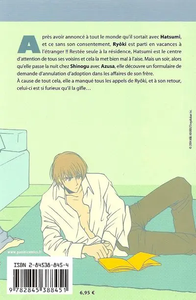 Verso de l'album Hot Gimmick #8