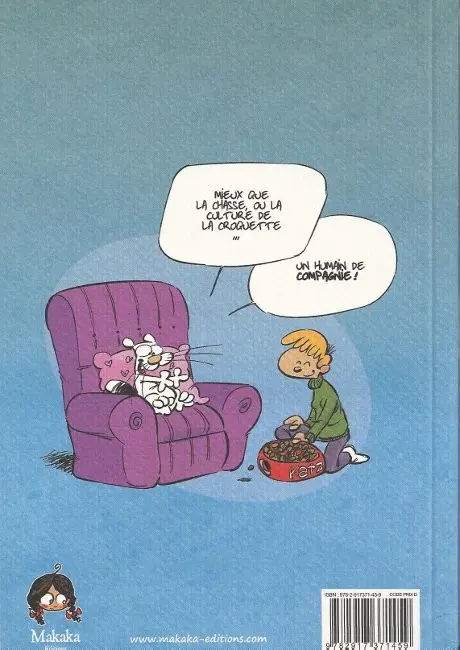 Verso de l'album Katz Tome 1 Journal d'un chat