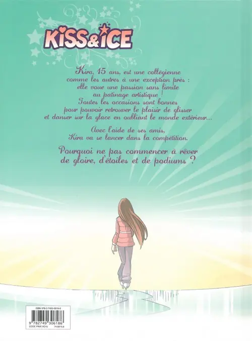 Verso de l'album Kiss & Ice Tome 1 Butterfly
