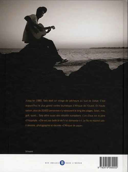 Verso de l'album L'Afrique de papa