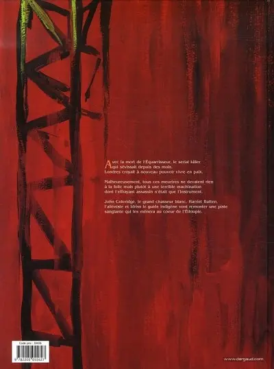 Verso de l'album Le Méridien des brumes Tome 2 Saba