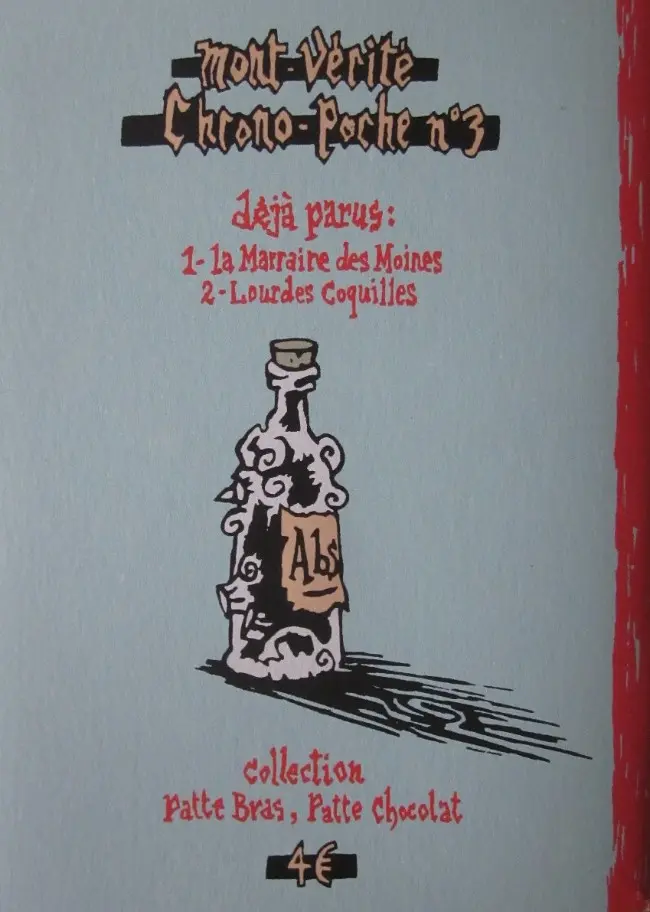 Verso de l'album Mont-Vérité Chrono-Poche Tome 3 Sainte Abs
