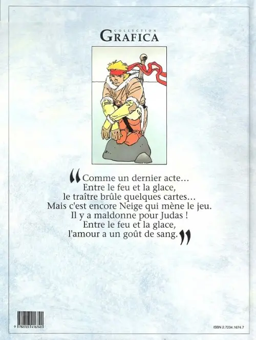 Verso de l'album Neige Tome 7 Les trois crimes de Judas