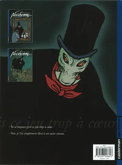 Verso de l'album Noirhomme Tome 2 Sacrifices