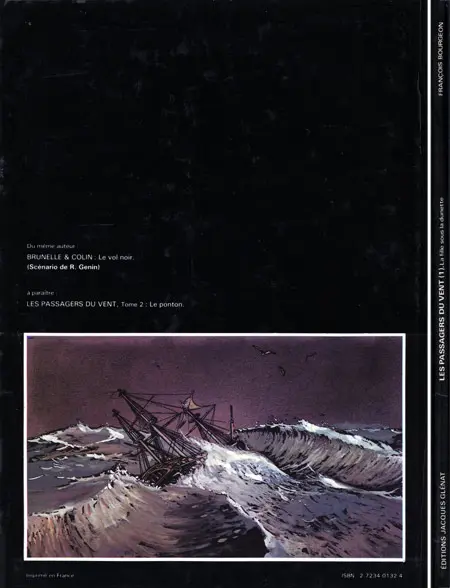 Verso de l'album Les Passagers du vent Tome 1 La fille sous la dunette