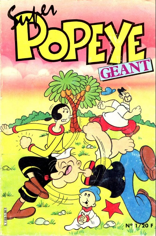 Couverture de l'album Super Popeye Géant N° 1