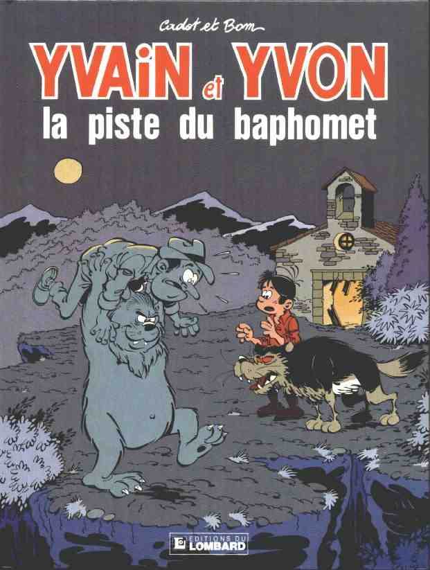 Couverture de l'album Yvain et Yvon Tome 1 La piste du Baphomet