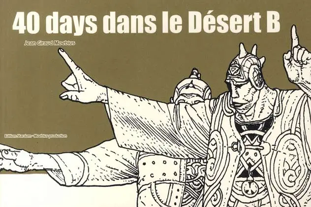 Couverture de l'album 40 days dans le désert B