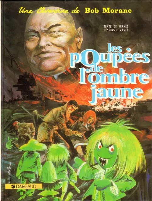 Couverture de l'album Bob Morane Tome 11 Les poupées de l'ombre jaune