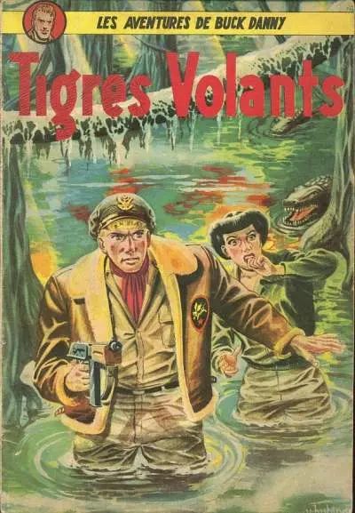 Couverture de l'album Buck Danny Tome 4 Tigres Volants
