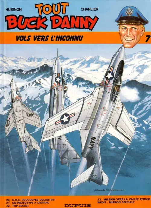 Couverture de l'album Tout Buck Danny Tome 7 Vols vers l'inconnu