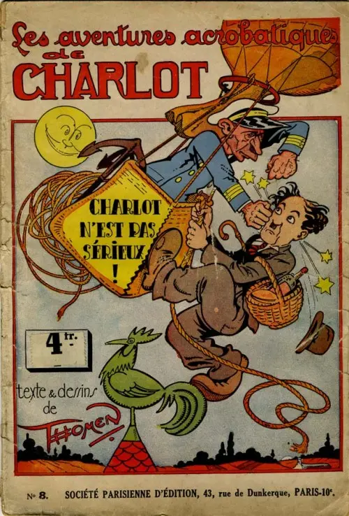 Couverture de l'album Charlot 1ère Série - SPE Tome 8 Charlot n'est pas sérieux !