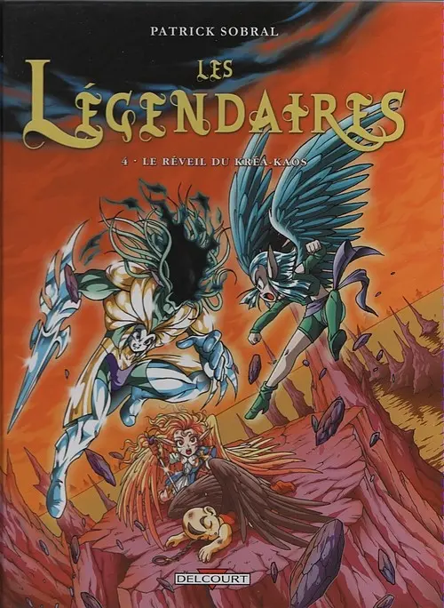 Couverture de l'album Les Légendaires Tome 4 Le réveil du Kréa-Kaos