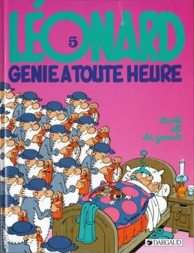 Couverture de l'album Léonard Tome 5 Génie à toute heure