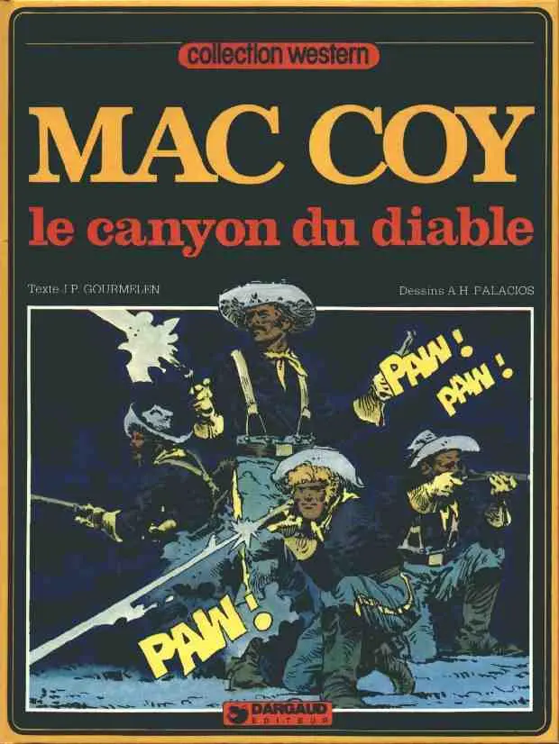 Couverture de l'album Mac Coy Tome 9 Le canyon du diable