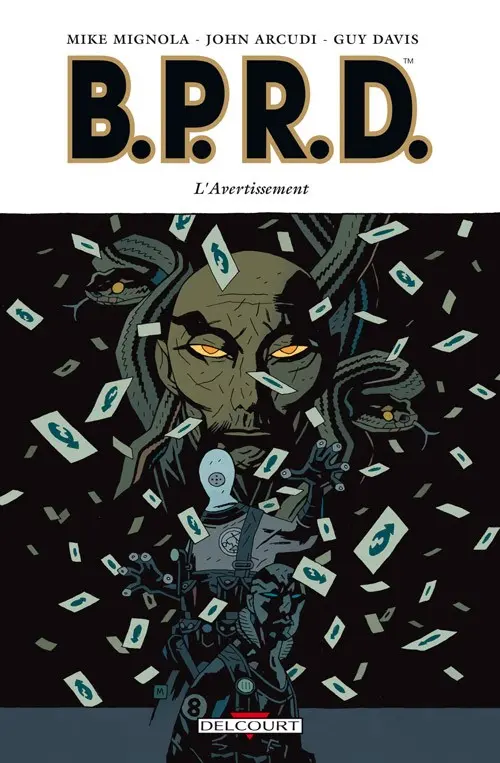 Couverture de l'album B.P.R.D. Tome 9 L'Avertissement