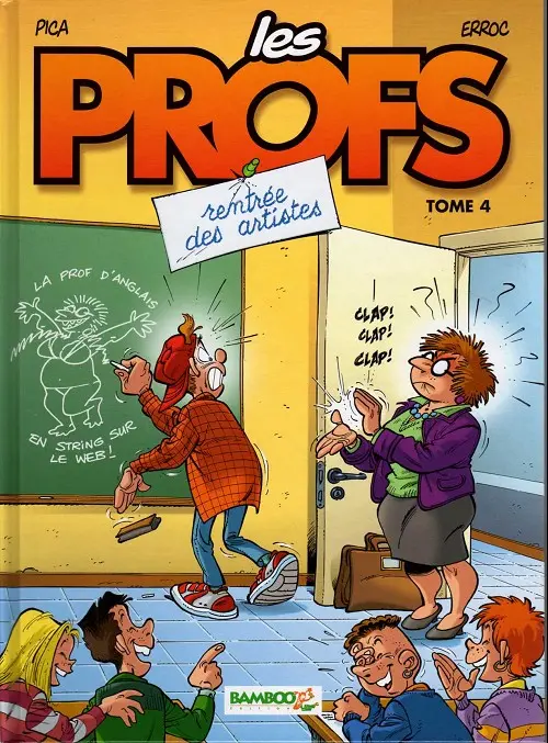 Couverture de l'album Les Profs Tome 4 Rentrée des artistes