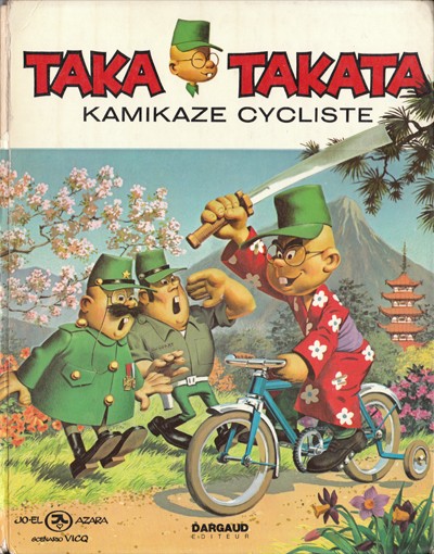 Couverture de l'album Taka Takata Tome 2 Kamikaze cycliste