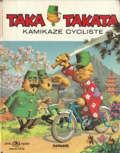 Couverture de l'album Taka Takata Tome 2 Kamikaze cycliste