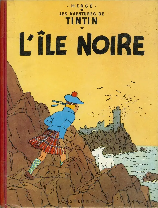 Couverture de l'album Tintin Tome 7 L'île noire