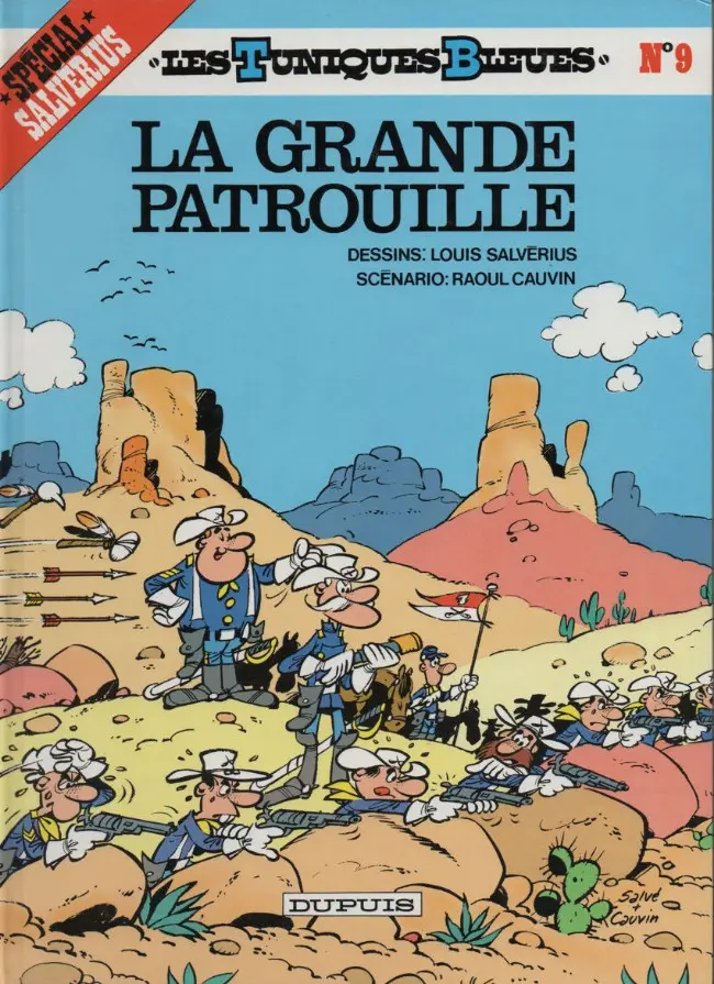 Couverture de l'album Les Tuniques Bleues Tome 9 La grande patrouille