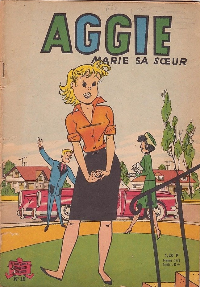 Couverture de l'album Aggie N° 18 Aggie marie sa sœur