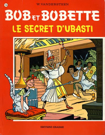 Couverture de l'album Bob et Bobette Tome 155 Le secret d'Ubasti