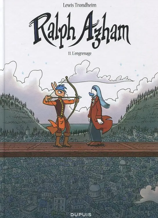 Couverture de l'album Ralph Azham Tome 11 L'engrenage