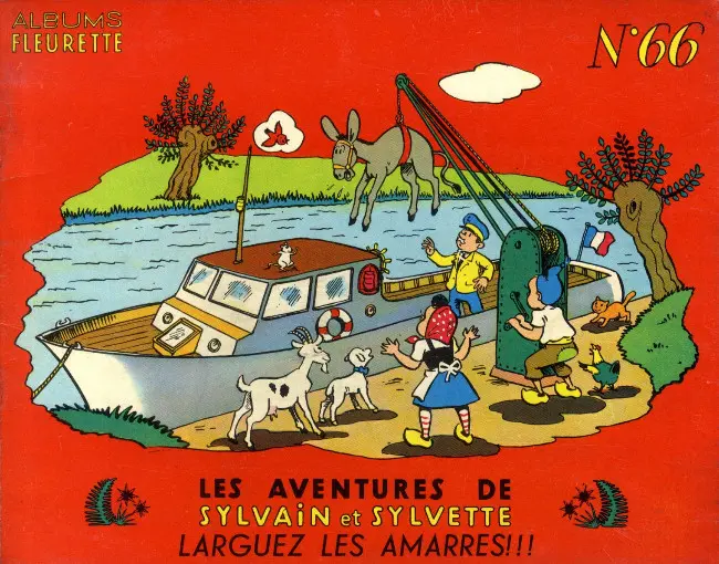 Couverture de l'album Sylvain et Sylvette Tome 66 Larguez les amarres !!!