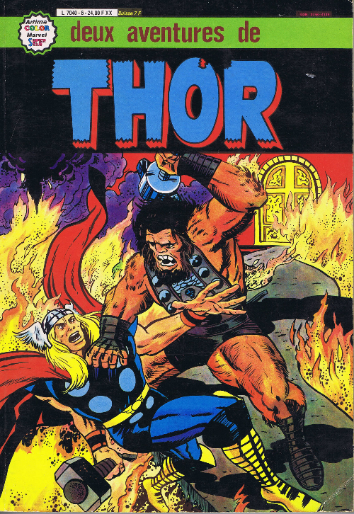 Couverture de l'album Thor le fils d'Odin Album N° 6