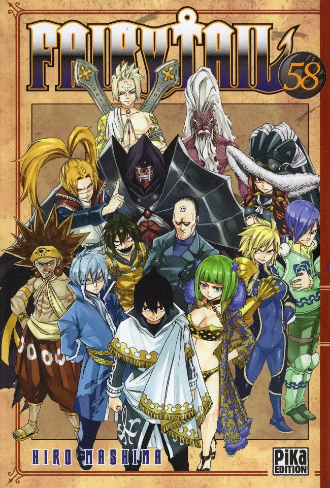 Couverture de l'album Fairy Tail 58