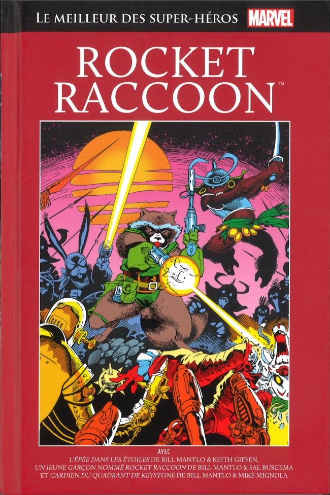 Couverture de l'album Le meilleur des Super-Héros Marvel Tome 45 Rocket Raccon