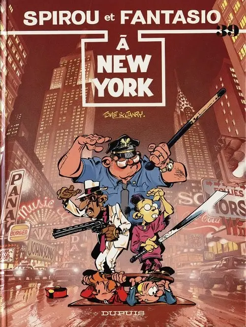 Couverture de l'album Spirou et Fantasio Tome 39 Spirou à New York