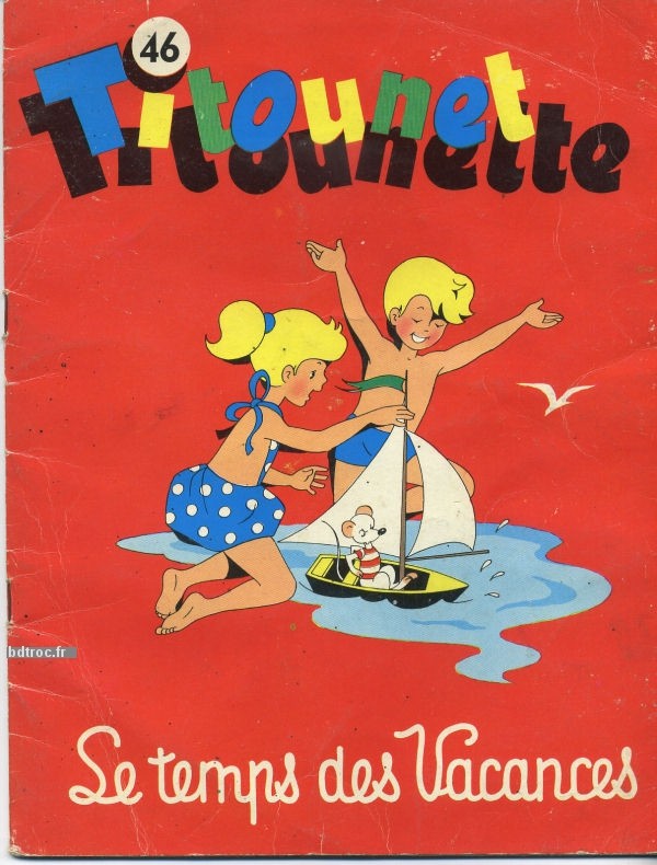 Couverture de l'album Titounet et Titounette Tome 46 Le temps des vacances