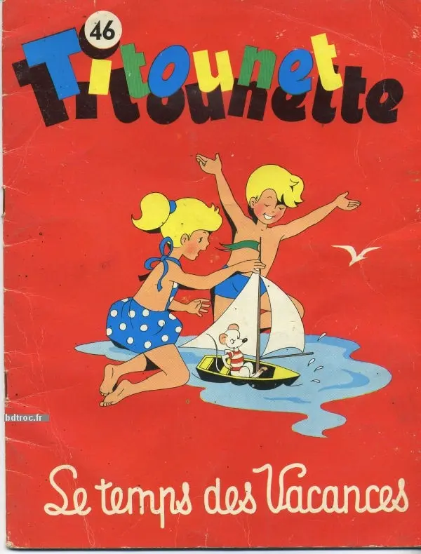 Couverture de l'album Titounet et Titounette Tome 46 Le temps des vacances